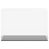 átlátszó akril bemutatódoboz 56x36x37 cm