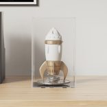 átlátszó akril kiállító doboz 14 x 14 x 22 cm