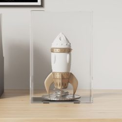 átlátszó akril kiállító doboz 17 x 12 x 25 cm