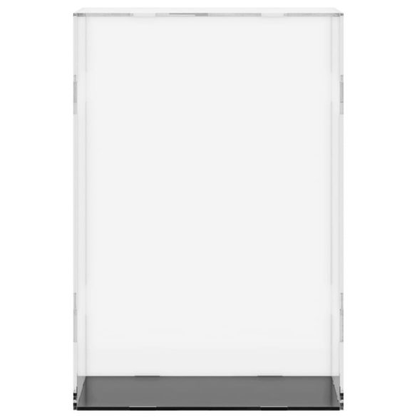 átlátszó akril kiállító doboz 17 x 12 x 25 cm