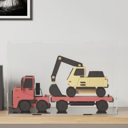 átlátszó akril kiállító doboz 56 x 36 x 37 cm