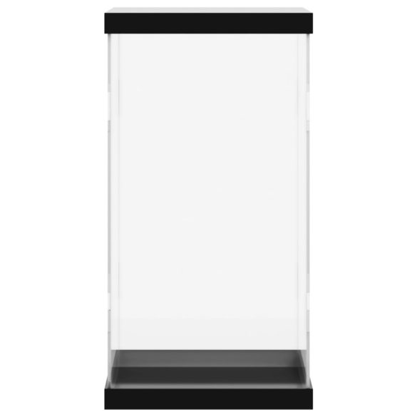 átlátszó akril bemutatódoboz 20x20x38 cm