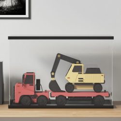 átlátszó akril kiállító doboz 56 x 36 x 37 cm