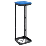 2 db fekete és kék PP szemeteszsáktartó 120 L