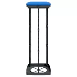 2 db fekete és kék PP szemeteszsáktartó 120 L