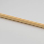 arany edzett üveg és alumínium vékony beltéri ajtó 83x201,5 cm