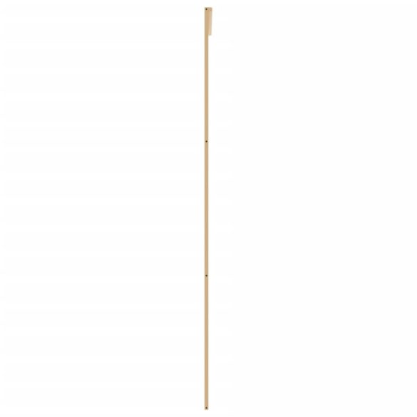 aranyszínű átlátszó ESG üveg és alumínium tolóajtó 102,5x205 cm