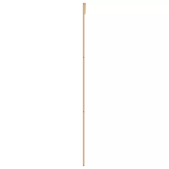 aranyszínű ESG tejüveg és alumínium tolóajtó 102,5 x 205 cm