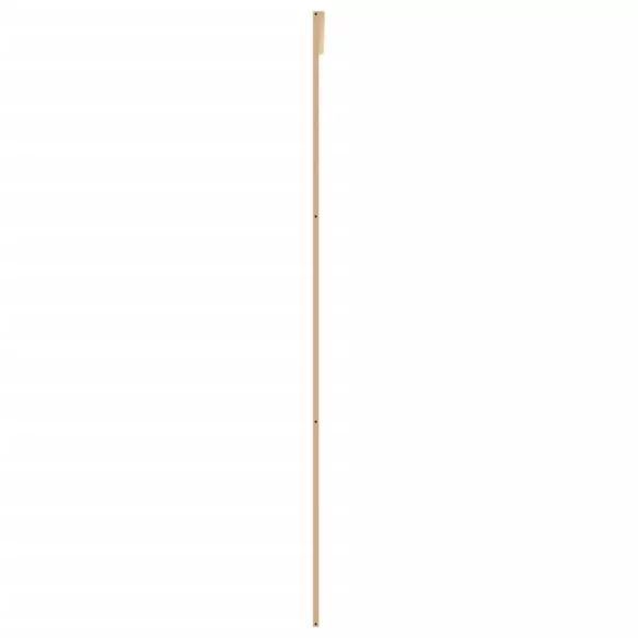 aranyszínű ESG tejüveg és alumínium tolóajtó 76 x 205 cm