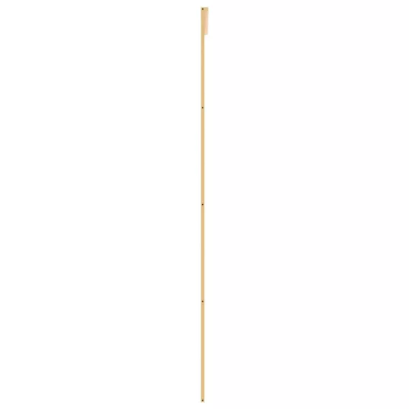 aranyszínű ESG tejüveg és alumínium tolóajtó 76 x 205 cm