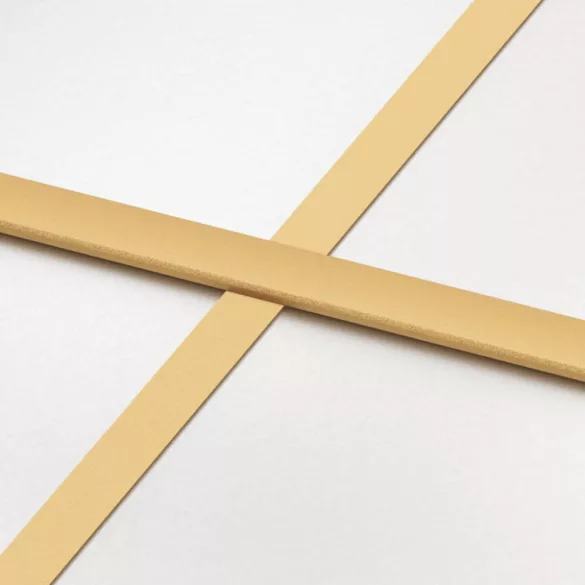 aranyszínű ESG tejüveg és alumínium tolóajtó 90 x 205 cm