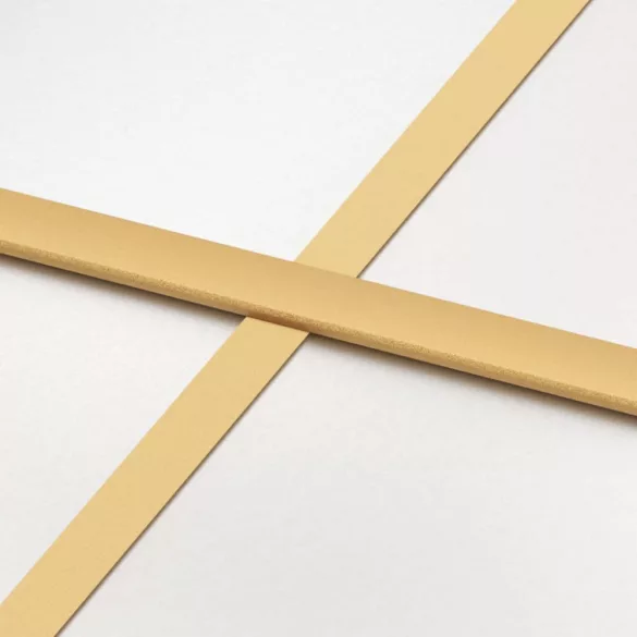 aranyszínű ESG tejüveg és alumínium tolóajtó 102,5 x 205 cm