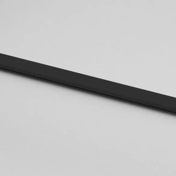 fekete edzett üveg és alumínium tolóajtó 102,5 x 205 cm