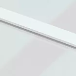 fehér edzett üveg és alumínium tolóajtó 102,5 x 205 cm