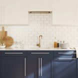 5 db ezüst rozsdamentes acél szekrényfogantyú 320 mm