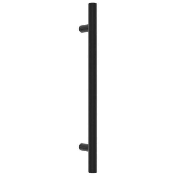 10 db fekete rozsdamentes acél szekrényfogantyú 160 mm