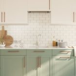 5 db bronz rozsdamentes acél szekrényfogantyú 192 mm