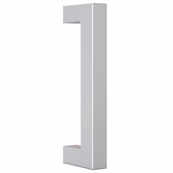 10 db ezüst rozsdamentes acél szekrényfogantyú 96 mm