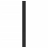 10 db fekete rozsdamentes acél szekrényfogantyú 160 mm