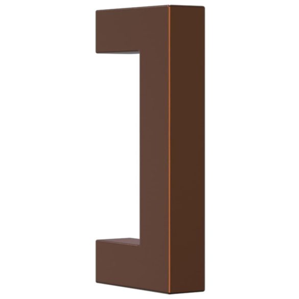 10 db bronz rozsdamentes acél szekrényfogantyú 64 mm