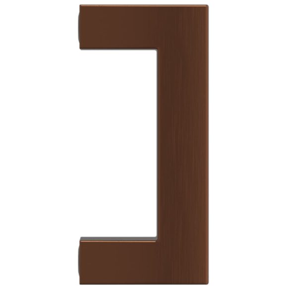 10 db bronz rozsdamentes acél szekrényfogantyú 64 mm