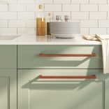 5 db bronz rozsdamentes acél szekrényfogantyú 320 mm