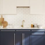 5 db ezüst rozsdamentes acél szekrényfogantyú 480 mm