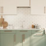 5 db fekete rozsdamentes acél szekrényfogantyú 224 mm