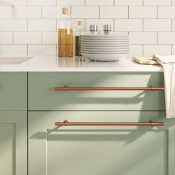 5 db bronz rozsdamentes acél szekrényfogantyú 320 mm