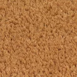 természetes színű rojtos kókuszrost lábtörlő 40 x 60 cm