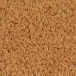 5 db természetes színű rojtos kókuszrost lábtörlő 40 x 60 cm