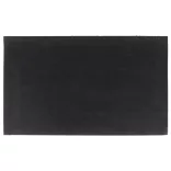 természetes színű rojtos kókuszrost lábtörlő 45 x 75 cm