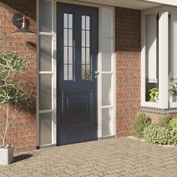 matt szürke PVC statikus ablakfólia 90 x 2000 cm