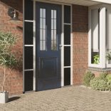 matt fekete PVC statikus ablakfólia 60 x 500 cm