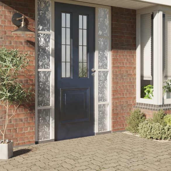 matt virágminta PVC ablakfólia 90 x 500 cm