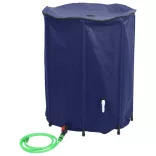 összecsukható PVC víztartály csappal 1350 L