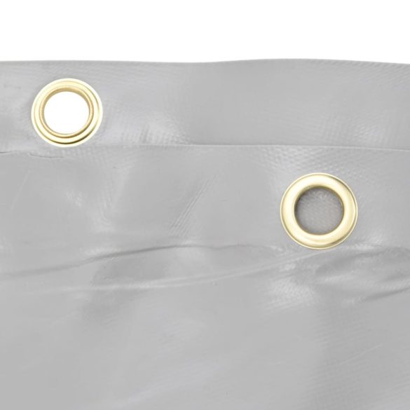 szürke ponyva 1,5 x 2 m 650 g/m²
