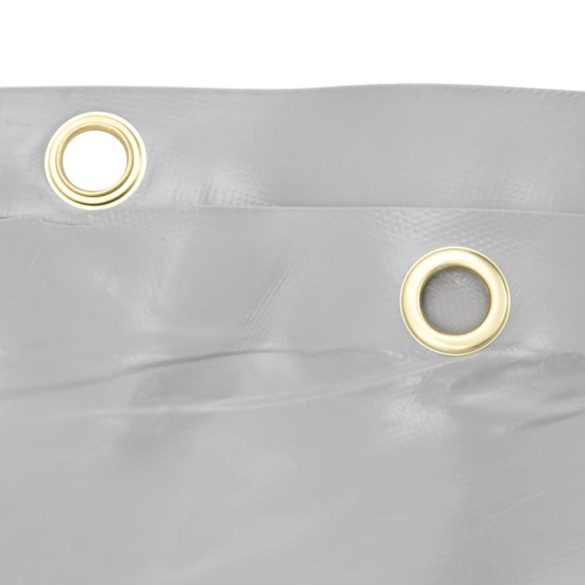 szürke ponyva 5 x 8 m 650 g/m²