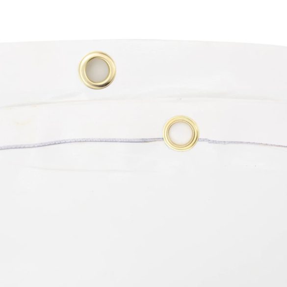 fehér ponyva 2,5 x 4,5 m 650 g/m²