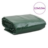 zöld ponyva 2,5 x 3,5 m 650 g/m²