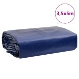 kék ponyva 3,5 x 5 m 650 g/m²