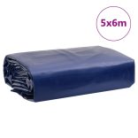 kék ponyva 5 x 6 m 650 g/m²