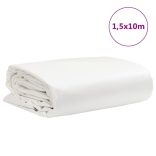 fehér ponyva 1,5 x 10 m 650 g/m²