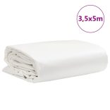 fehér ponyva 3,5 x 5 m 650 g/m²