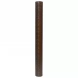 barna és fekete polyrattan erkélyparaván 300x100 cm