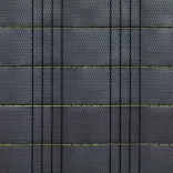 5 db antracitszürke polyrattan erkélyparaván 255 x 19 cm