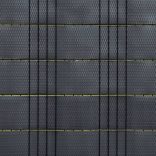 10 db antracitszürke polyrattan erkélyparaván 255 x 19 cm