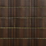 10 db barna és fekete polyrattan erkélyparaván 255 x 19 cm