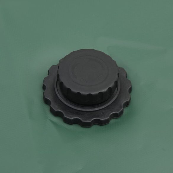 összecsukható PVC víztartály csappal 500 L