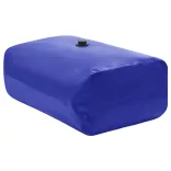 összecsukható PVC víztartály csappal 1500 L